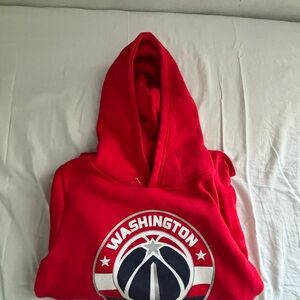 Washington Wizards Fanatics Youth Pullover Hoodie - Red
